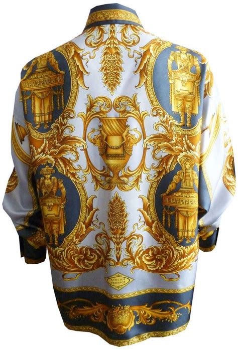 versace blouse men|Versace blouse sale.